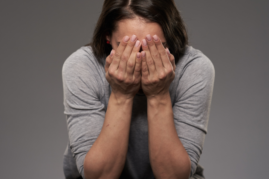 Frustrated, anxiety, depression, mental health, mom, parents, parenting, momming, newborn, baby, baby sleep