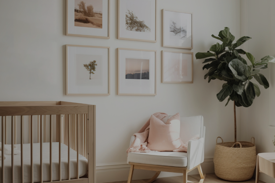 Baby nursery during the daytime.